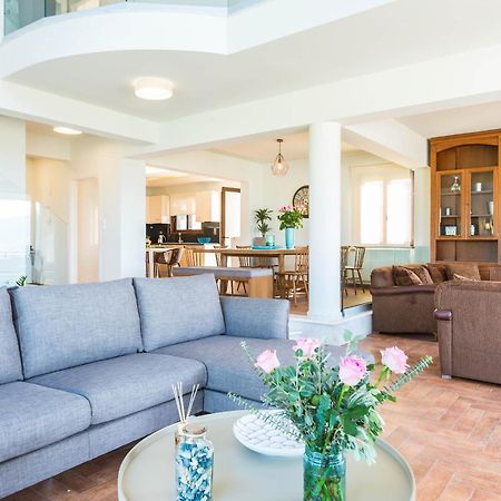 Villa Anemeli - Luxury Pool Villa With Gorgeous Seaview 키사모스 외부 사진