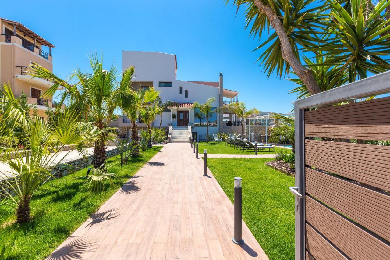 Villa Anemeli - Luxury Pool Villa With Gorgeous Seaview 키사모스 외부 사진