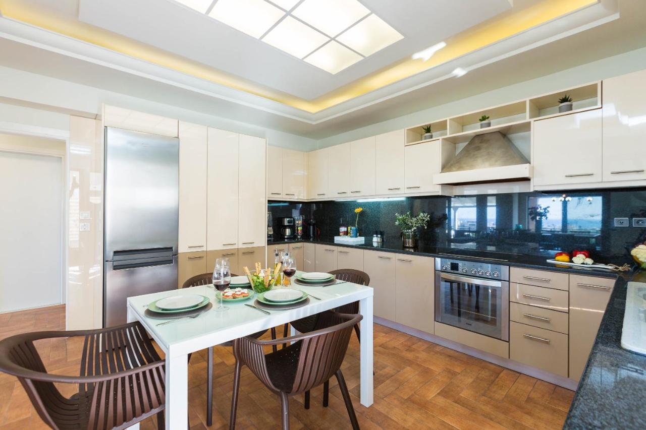 Villa Anemeli - Luxury Pool Villa With Gorgeous Seaview 키사모스 외부 사진