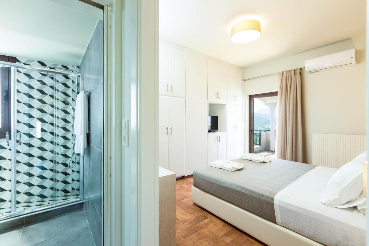 Villa Anemeli - Luxury Pool Villa With Gorgeous Seaview 키사모스 외부 사진