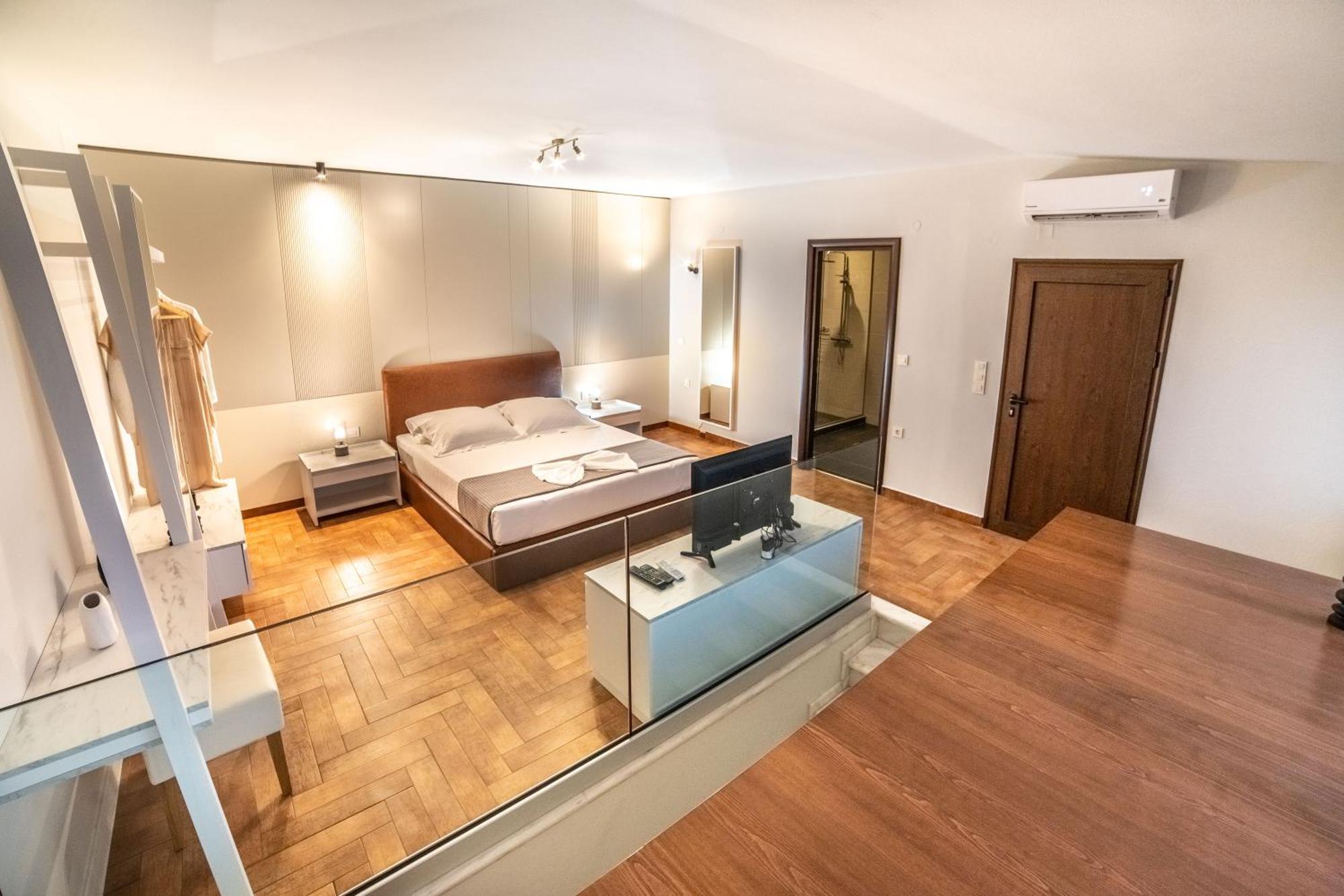 Villa Anemeli - Luxury Pool Villa With Gorgeous Seaview 키사모스 외부 사진